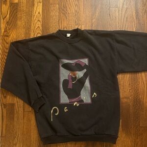 Vintage Paris France sweatshirt size large